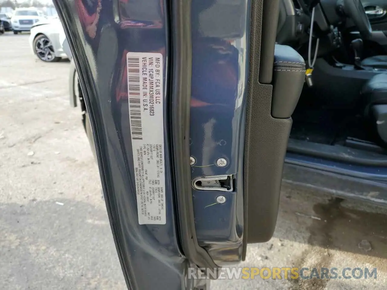 13 Photograph of a damaged car 1C4PJMMX3MD216823 JEEP GRAND CHER 2021