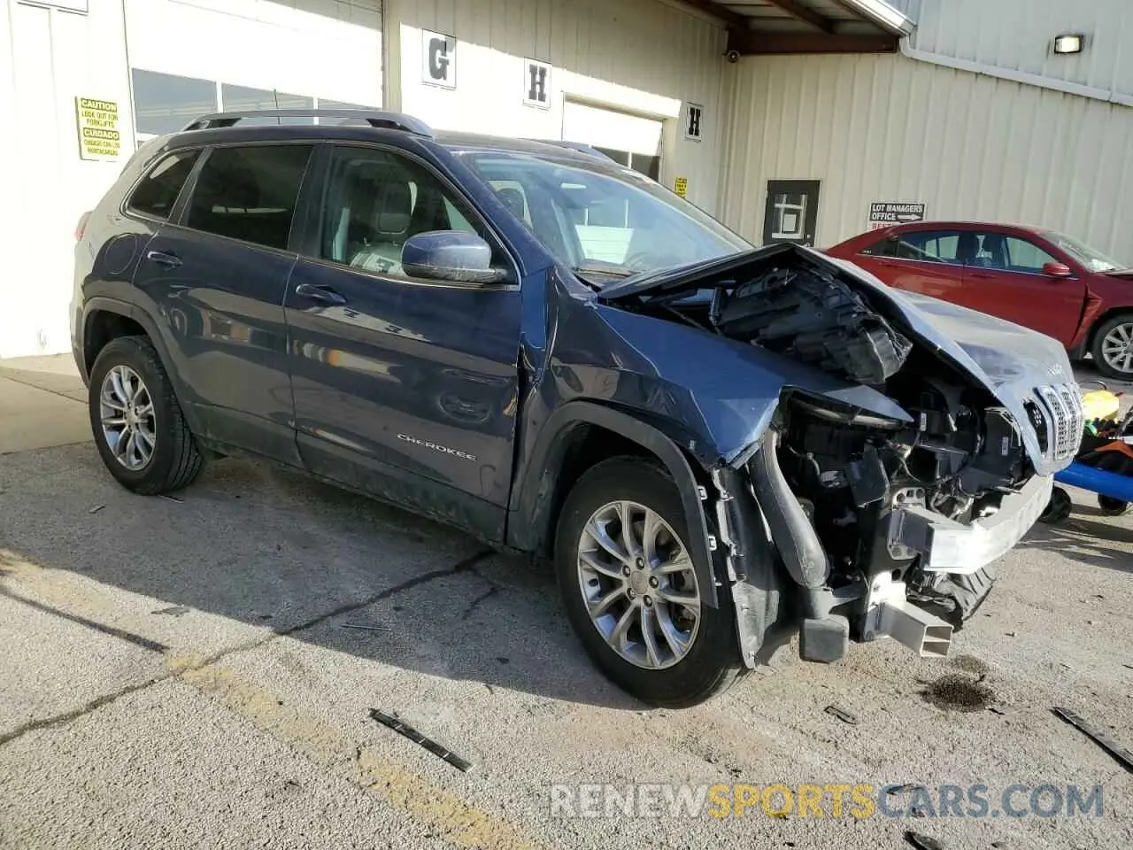 4 Photograph of a damaged car 1C4PJMMX3MD216823 JEEP GRAND CHER 2021
