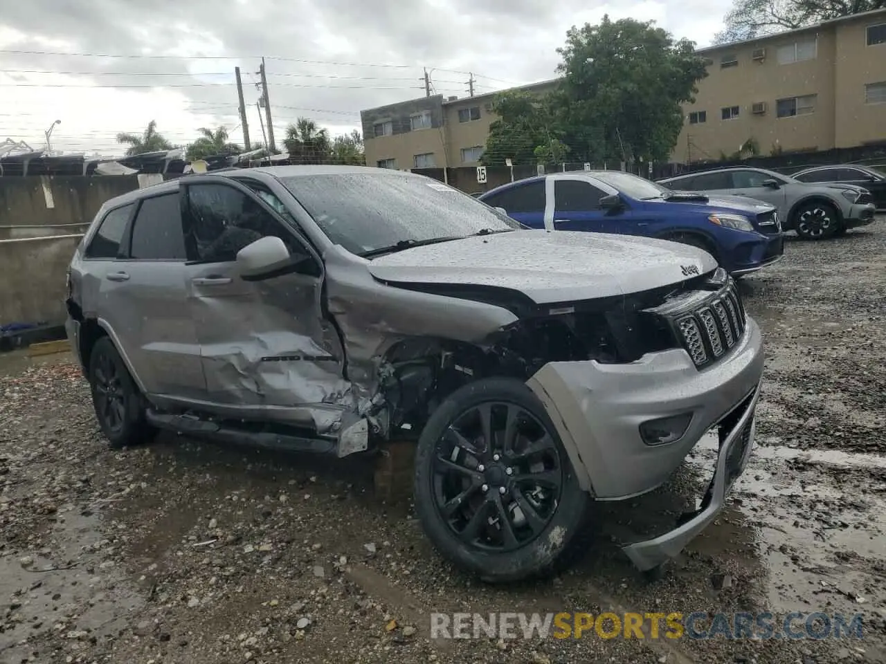 4 Фотография поврежденного автомобиля 1C4RJEAG0MC814067 JEEP GRAND CHER 2021
