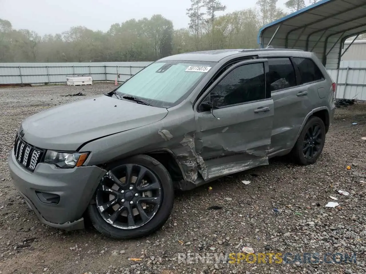 1 Photograph of a damaged car 1C4RJEAG2MC597220 JEEP GRAND CHER 2021