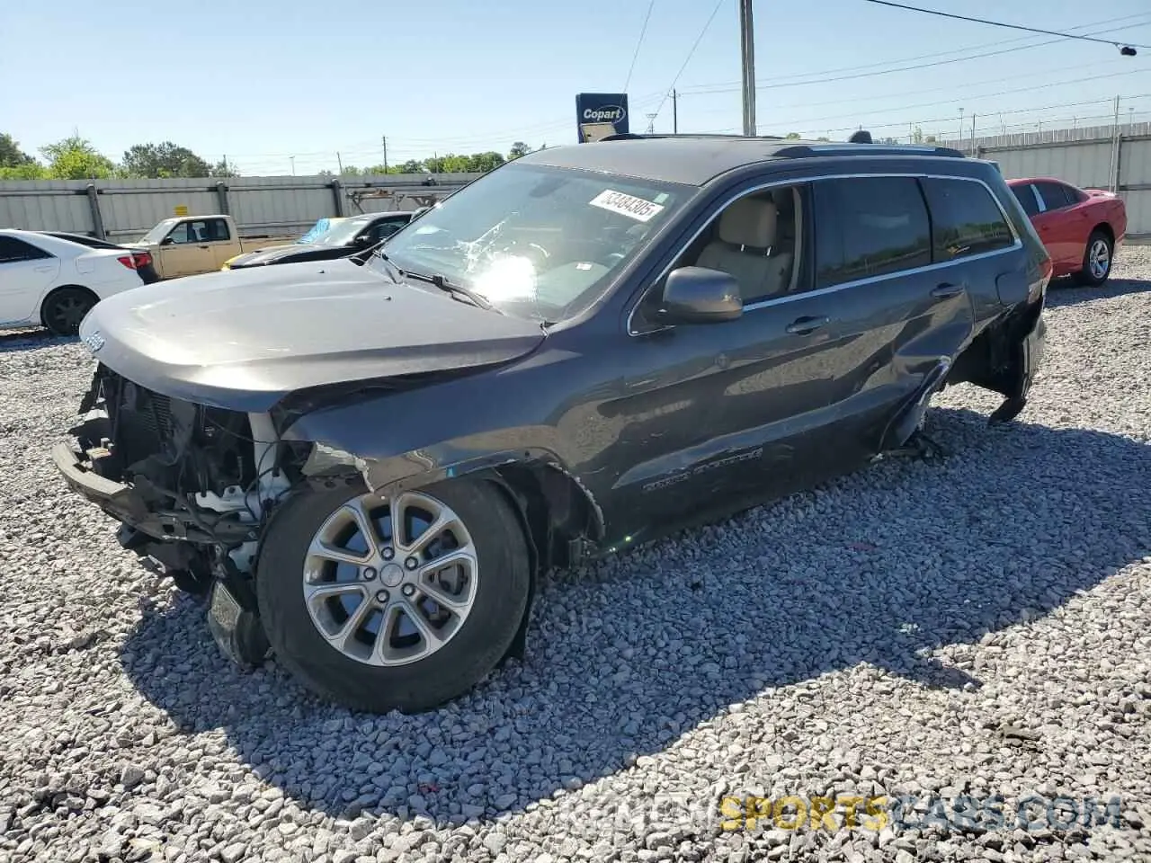 1 Photograph of a damaged car 1C4RJEAG3MC605518 JEEP GRAND CHER 2021