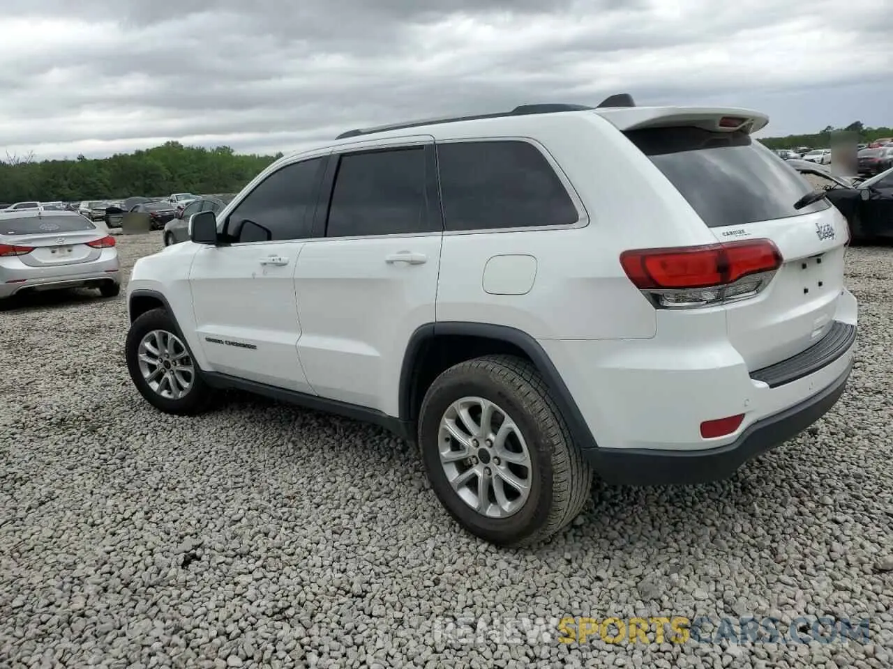 2 Фотография поврежденного автомобиля 1C4RJEAG4MC548990 JEEP GRAND CHER 2021