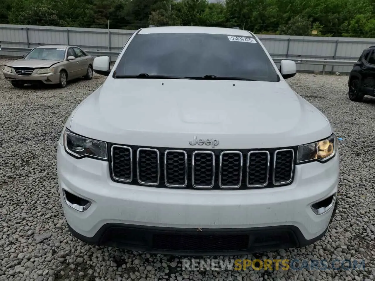 5 Фотография поврежденного автомобиля 1C4RJEAG4MC548990 JEEP GRAND CHER 2021