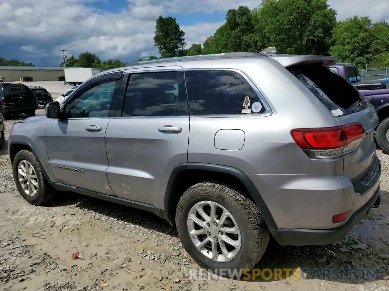 2 Фотография поврежденного автомобиля 1C4RJEAG5MC844648 JEEP GRAND CHER 2021