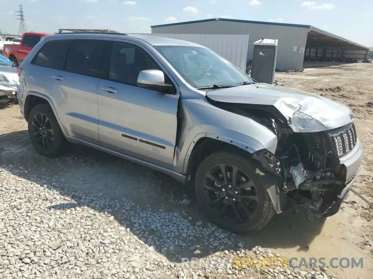 4 Photograph of a damaged car 1C4RJEAG6MC713941 JEEP GRAND CHER 2021