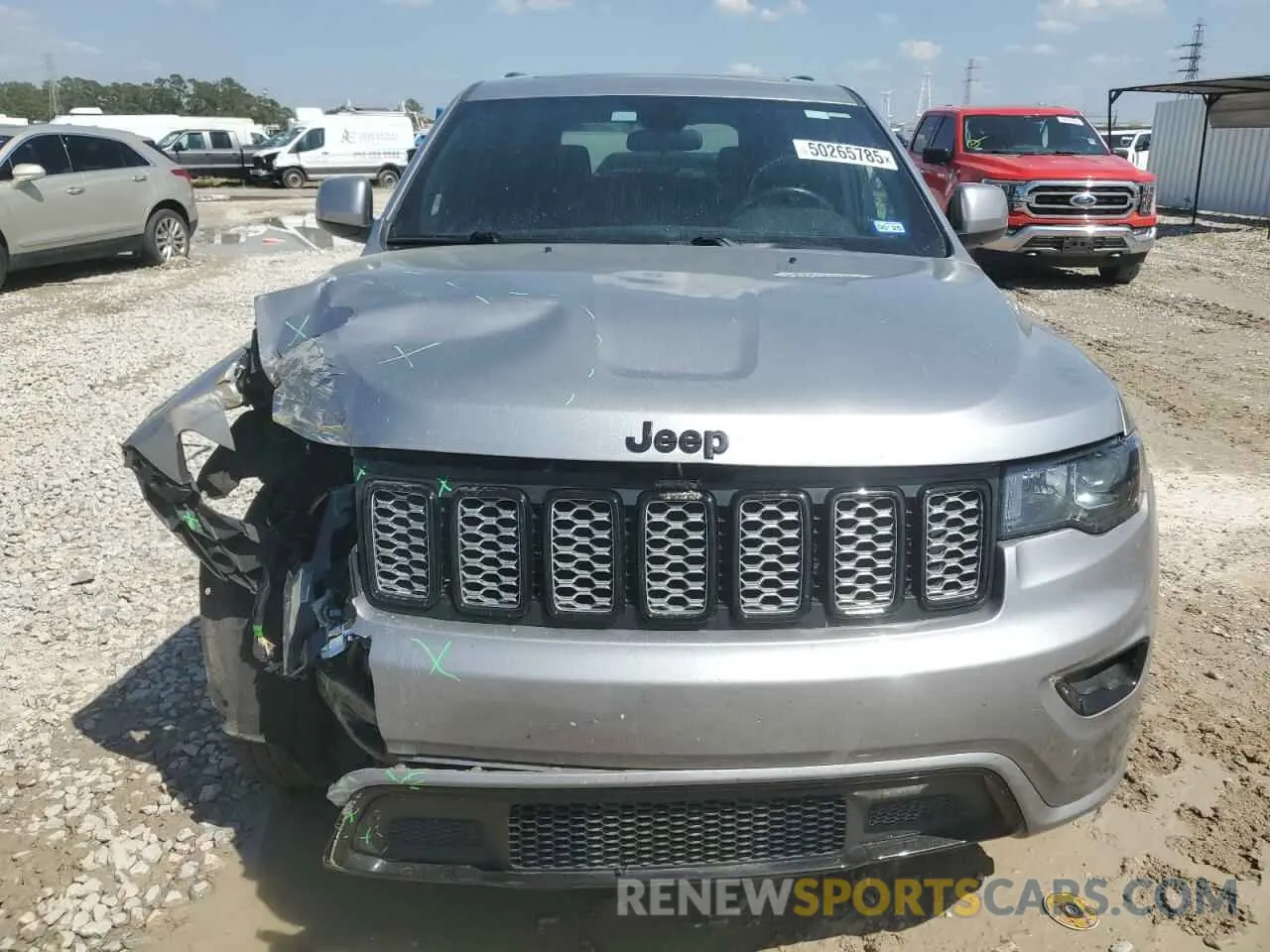 5 Photograph of a damaged car 1C4RJEAG6MC713941 JEEP GRAND CHER 2021