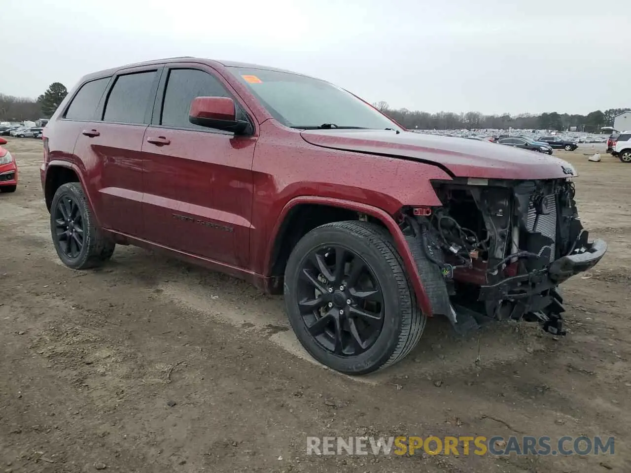4 Фотография поврежденного автомобиля 1C4RJEAG7MC553441 JEEP GRAND CHER 2021