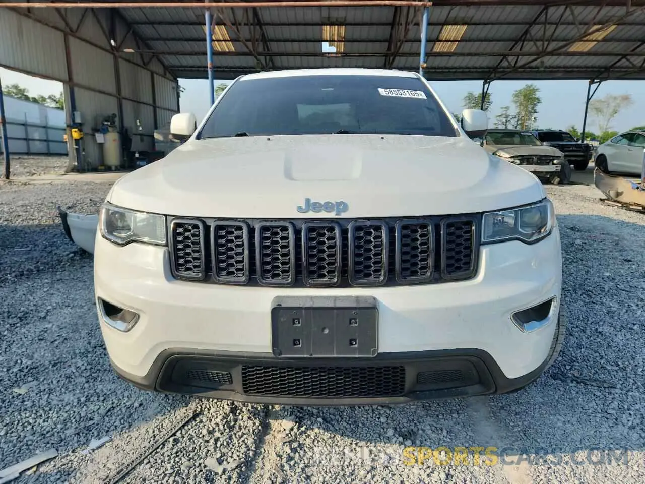 5 Photograph of a damaged car 1C4RJEAG7MC813062 JEEP GRAND CHER 2021