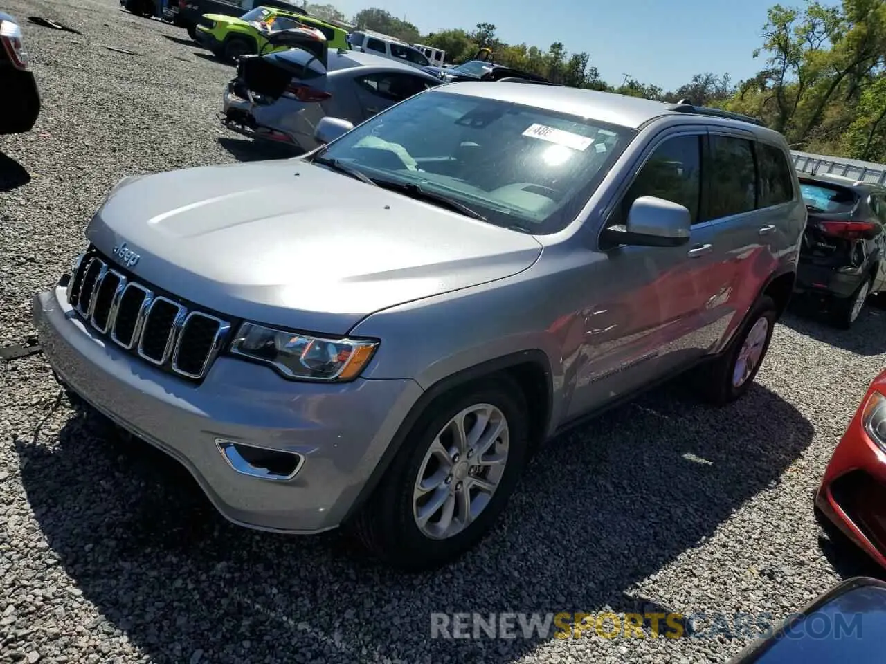 1 Фотография поврежденного автомобиля 1C4RJEAG7MC831190 JEEP GRAND CHER 2021