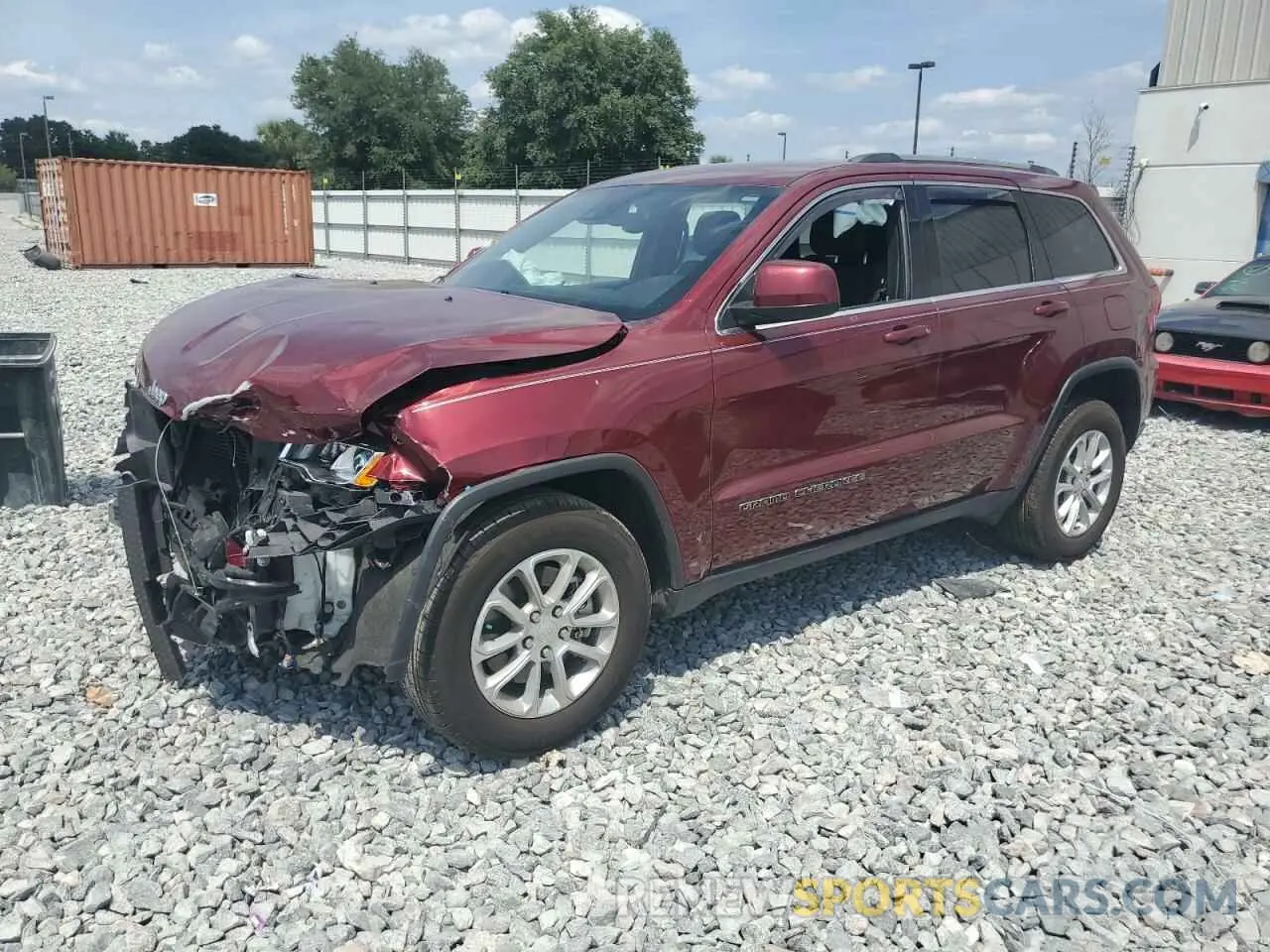 1 Фотография поврежденного автомобиля 1C4RJEAG8MC595214 JEEP GRAND CHER 2021