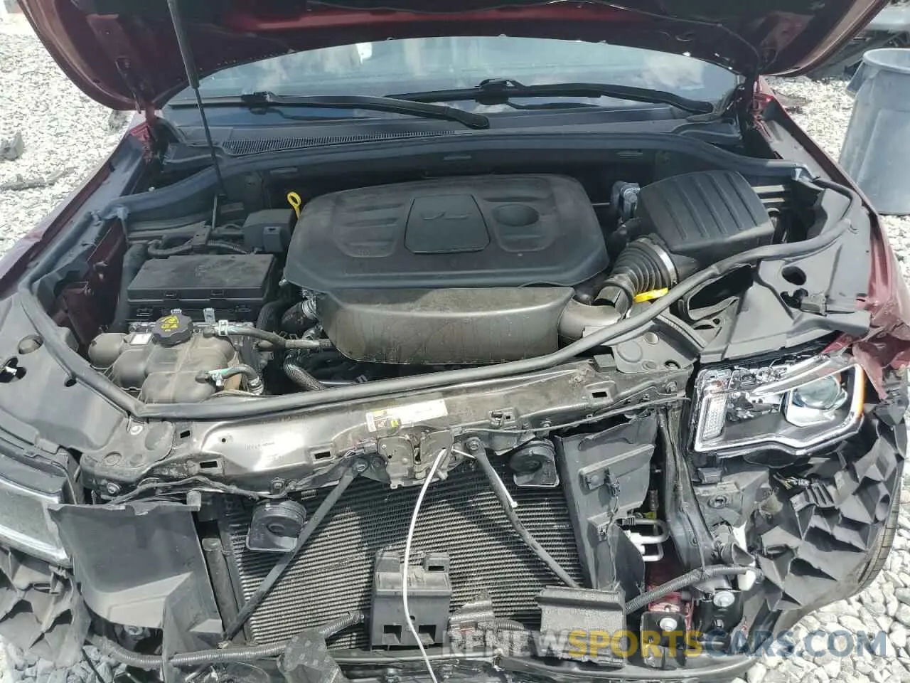 12 Фотография поврежденного автомобиля 1C4RJEAG8MC595214 JEEP GRAND CHER 2021
