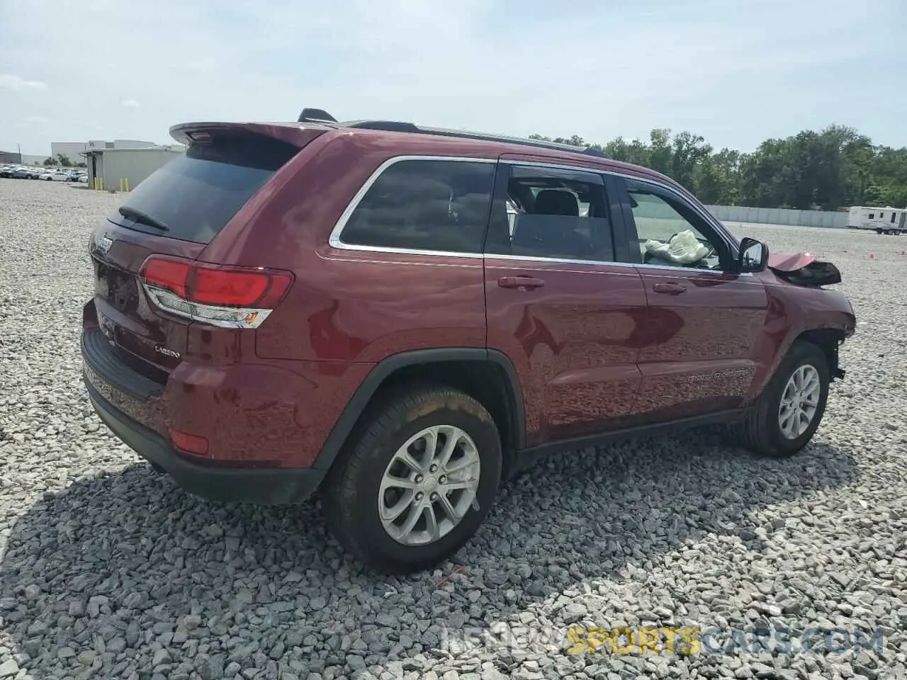 3 Фотография поврежденного автомобиля 1C4RJEAG8MC595214 JEEP GRAND CHER 2021