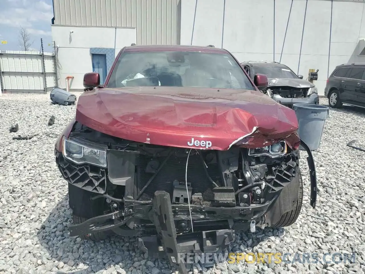 5 Фотография поврежденного автомобиля 1C4RJEAG8MC595214 JEEP GRAND CHER 2021