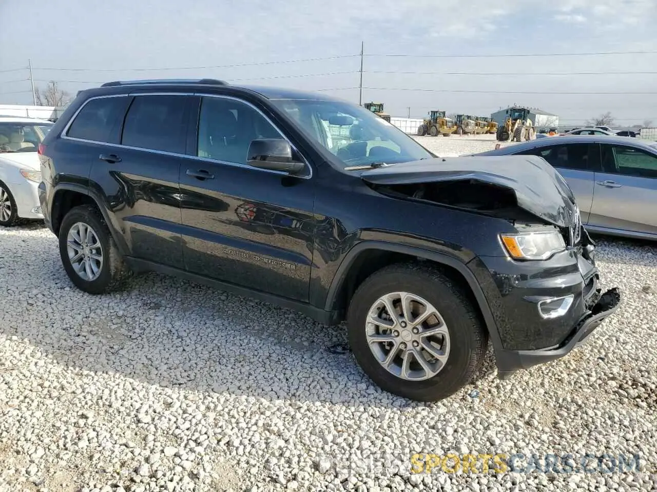 4 Фотография поврежденного автомобиля 1C4RJEAG8MC595990 JEEP GRAND CHER 2021