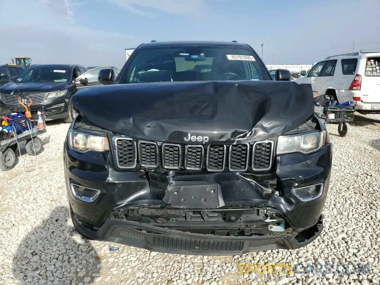 5 Фотография поврежденного автомобиля 1C4RJEAG8MC595990 JEEP GRAND CHER 2021
