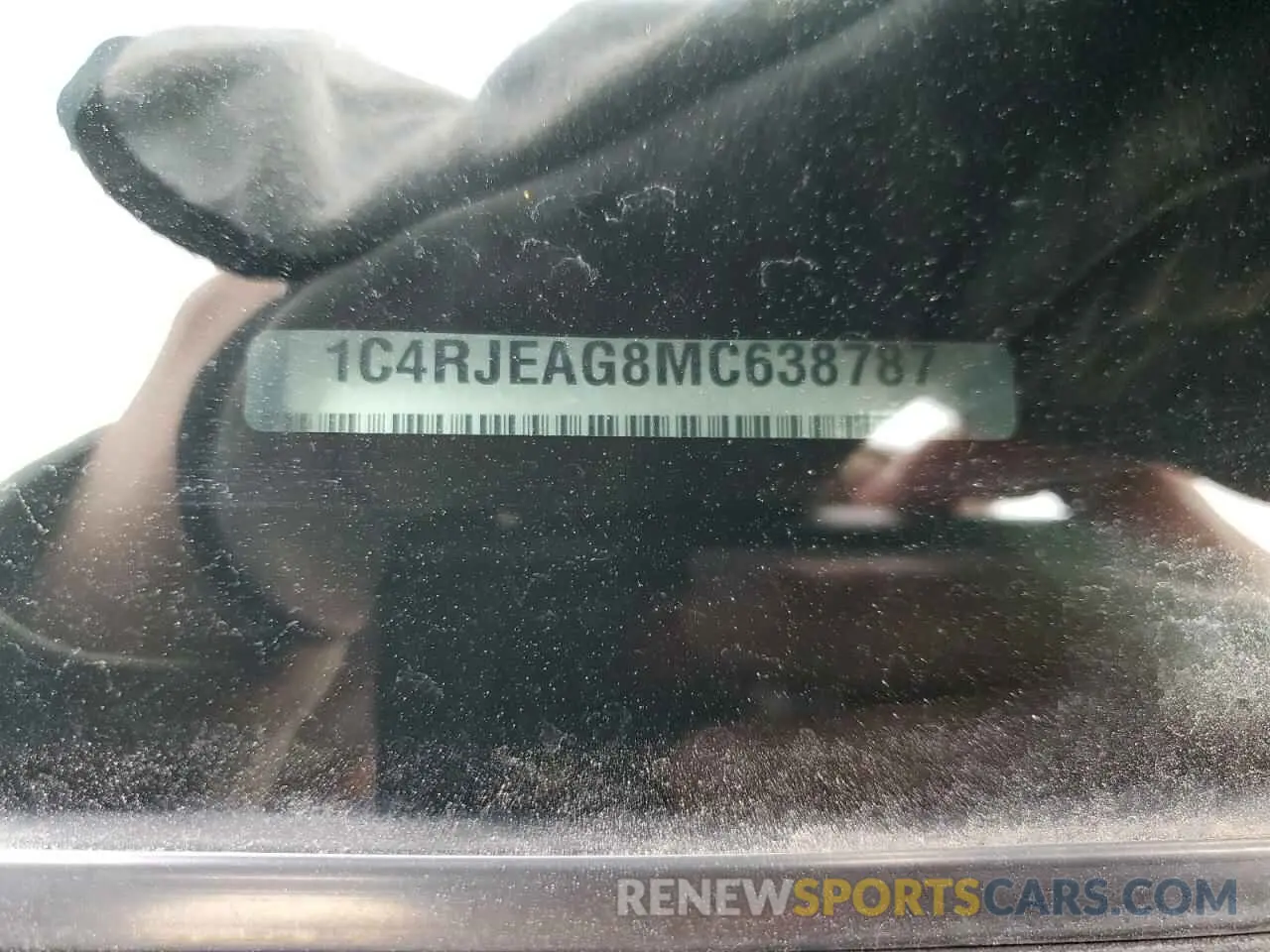 13 Photograph of a damaged car 1C4RJEAG8MC638787 JEEP GRAND CHER 2021