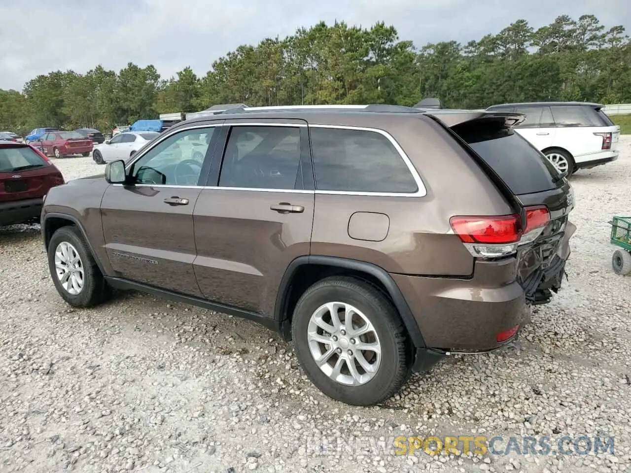 2 Photograph of a damaged car 1C4RJEAG8MC638787 JEEP GRAND CHER 2021