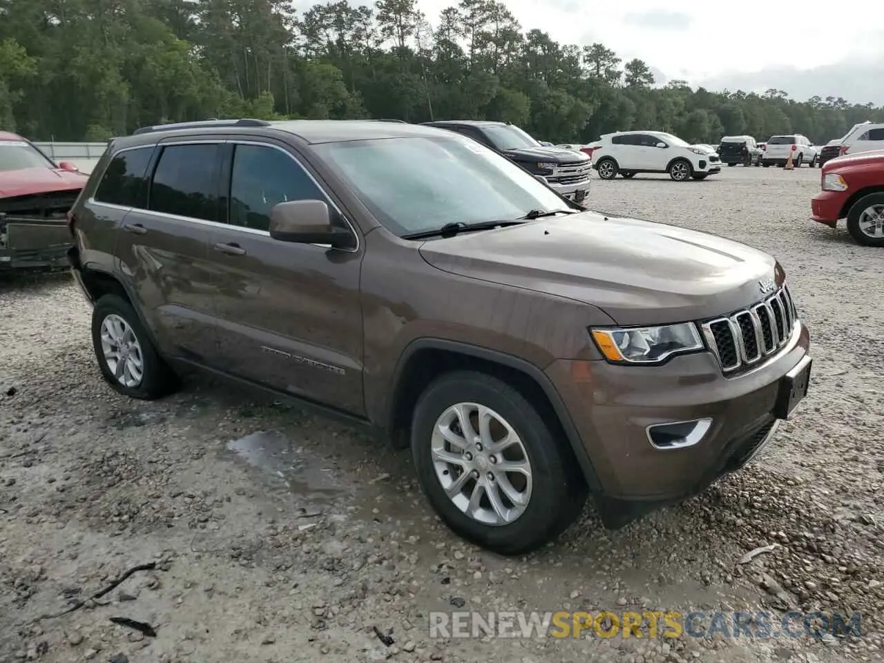 4 Photograph of a damaged car 1C4RJEAG8MC638787 JEEP GRAND CHER 2021