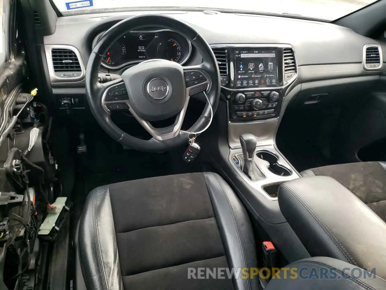 8 Фотография поврежденного автомобиля 1C4RJEAG8MC739120 JEEP GRAND CHER 2021