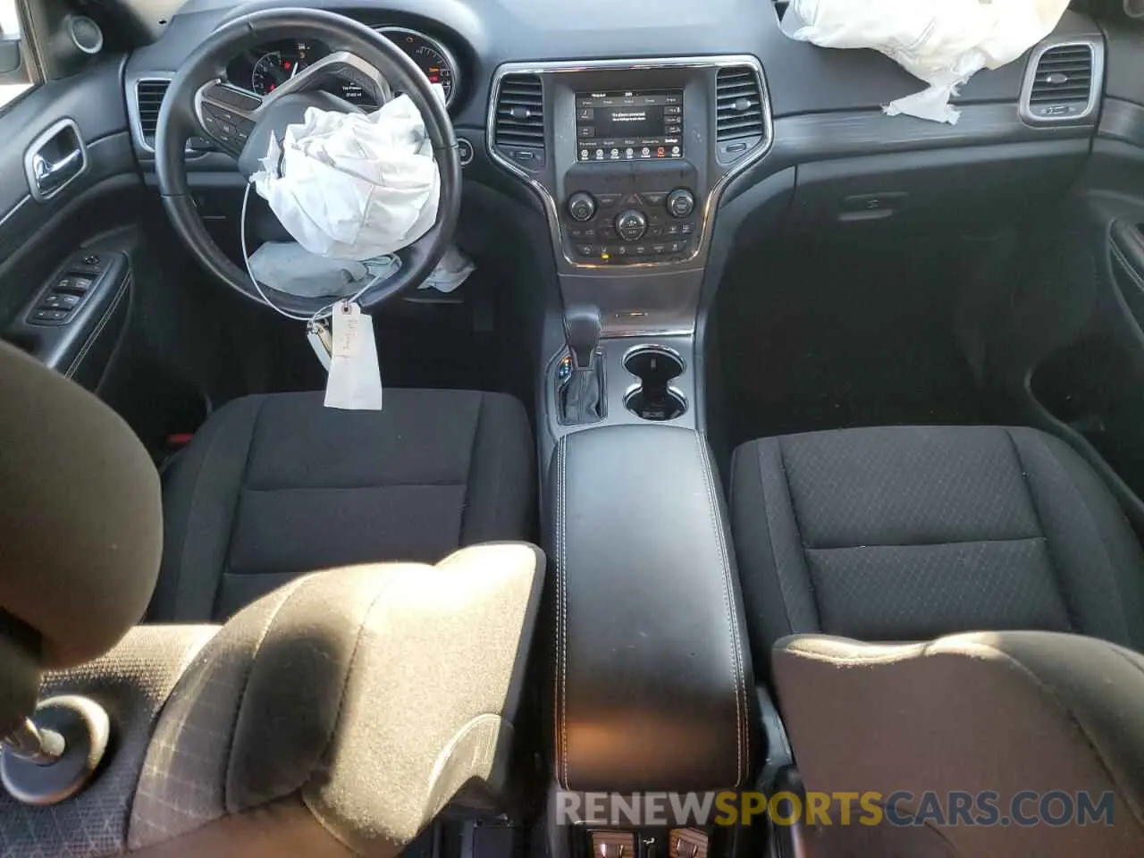 8 Фотография поврежденного автомобиля 1C4RJEAG8MC749095 JEEP GRAND CHER 2021