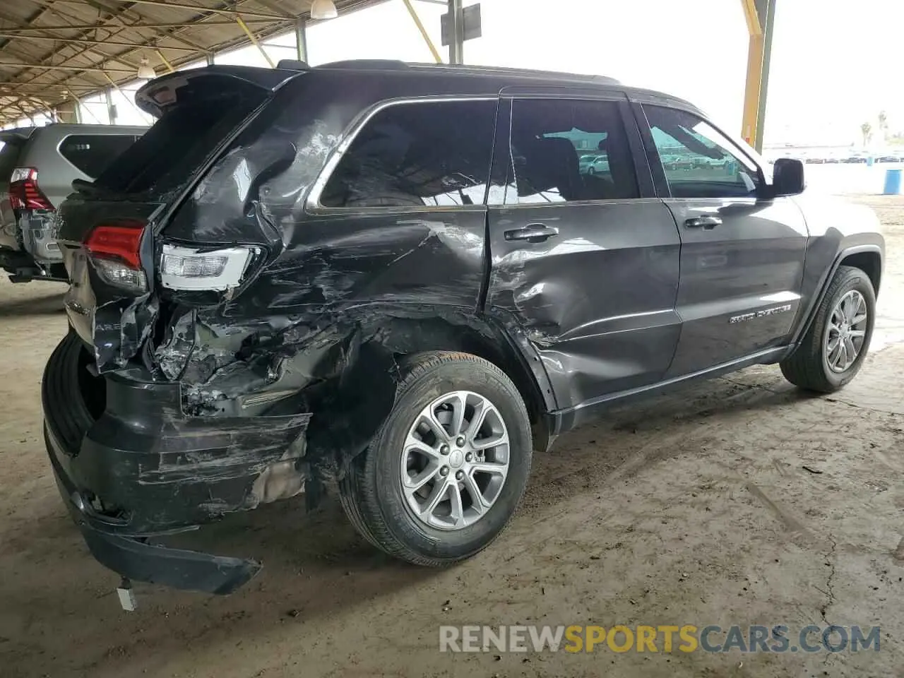 3 Фотография поврежденного автомобиля 1C4RJEAG8MC860827 JEEP GRAND CHER 2021