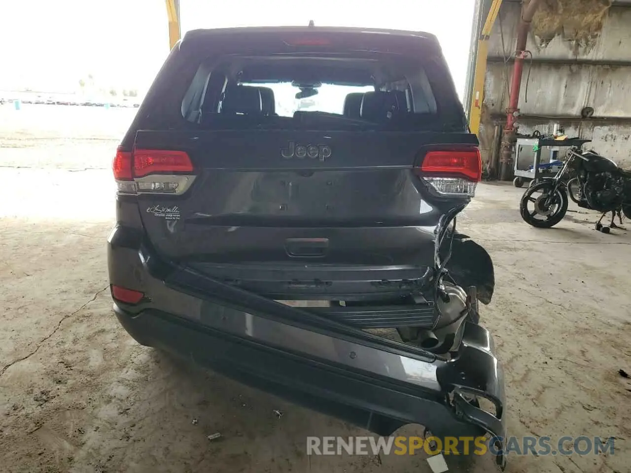 6 Фотография поврежденного автомобиля 1C4RJEAG8MC860827 JEEP GRAND CHER 2021