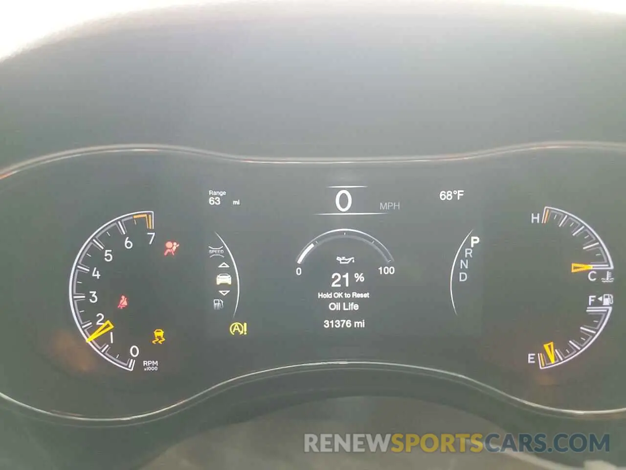 9 Фотография поврежденного автомобиля 1C4RJEAG8MC860827 JEEP GRAND CHER 2021