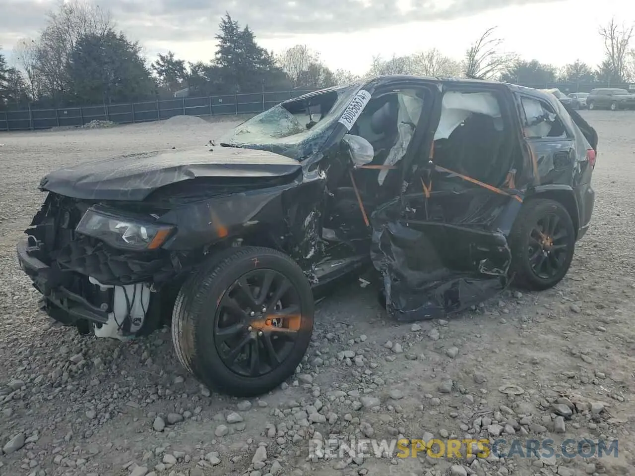 1 Photograph of a damaged car 1C4RJEAGXMC718821 JEEP GRAND CHER 2021