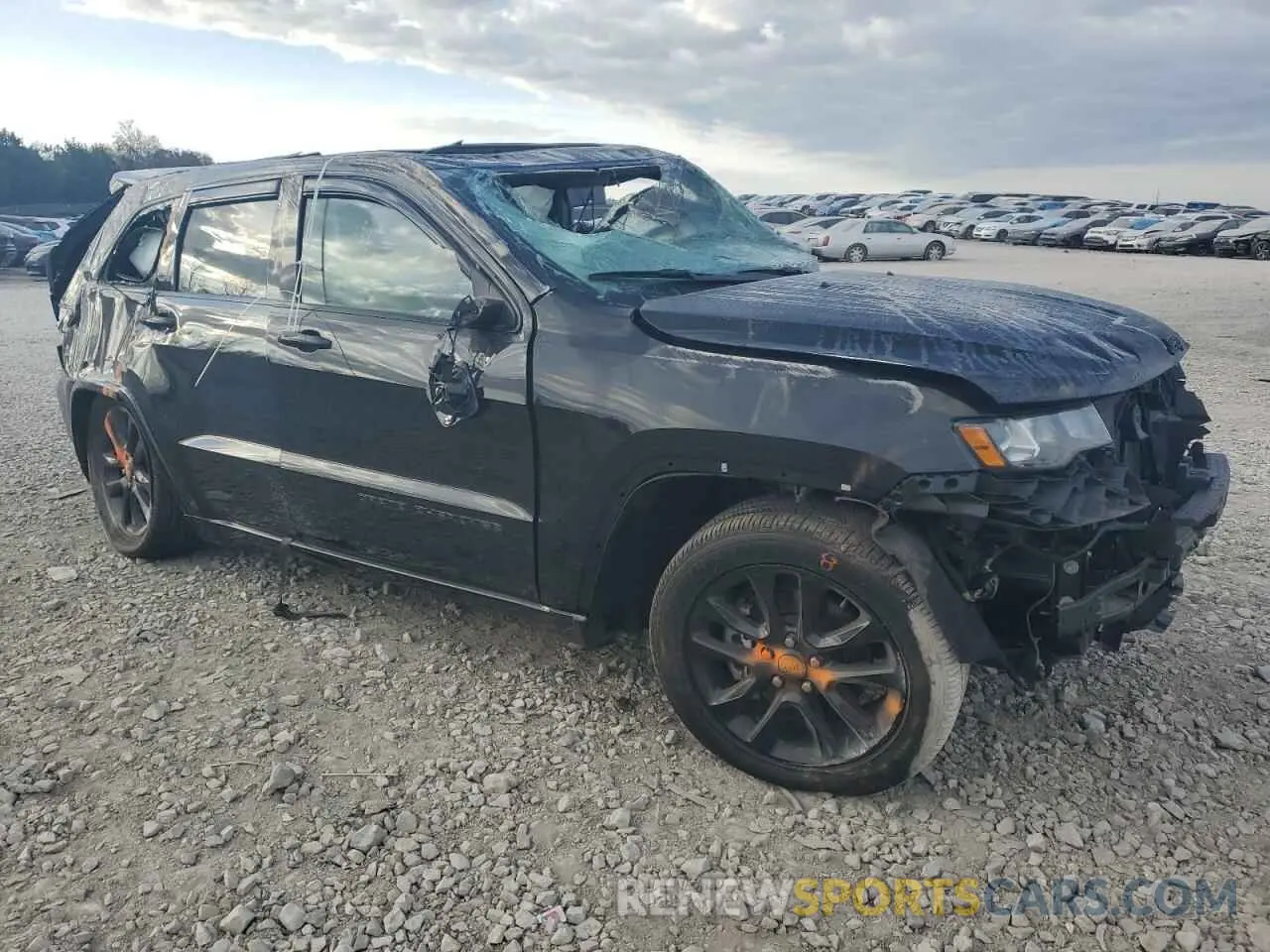 4 Photograph of a damaged car 1C4RJEAGXMC718821 JEEP GRAND CHER 2021