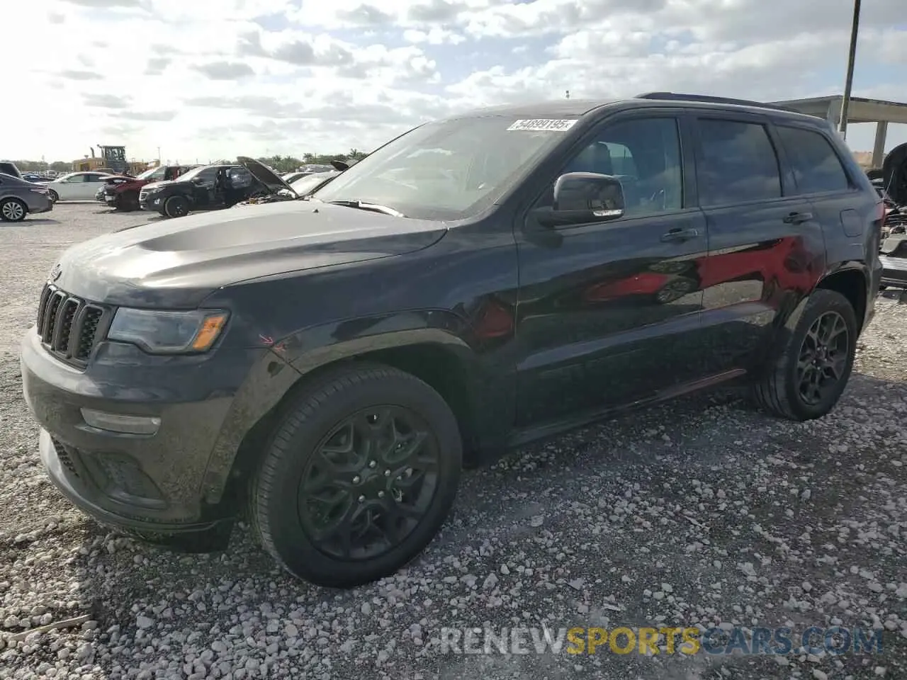 1 Photograph of a damaged car 1C4RJEBG1MC844595 JEEP GRAND CHER 2021