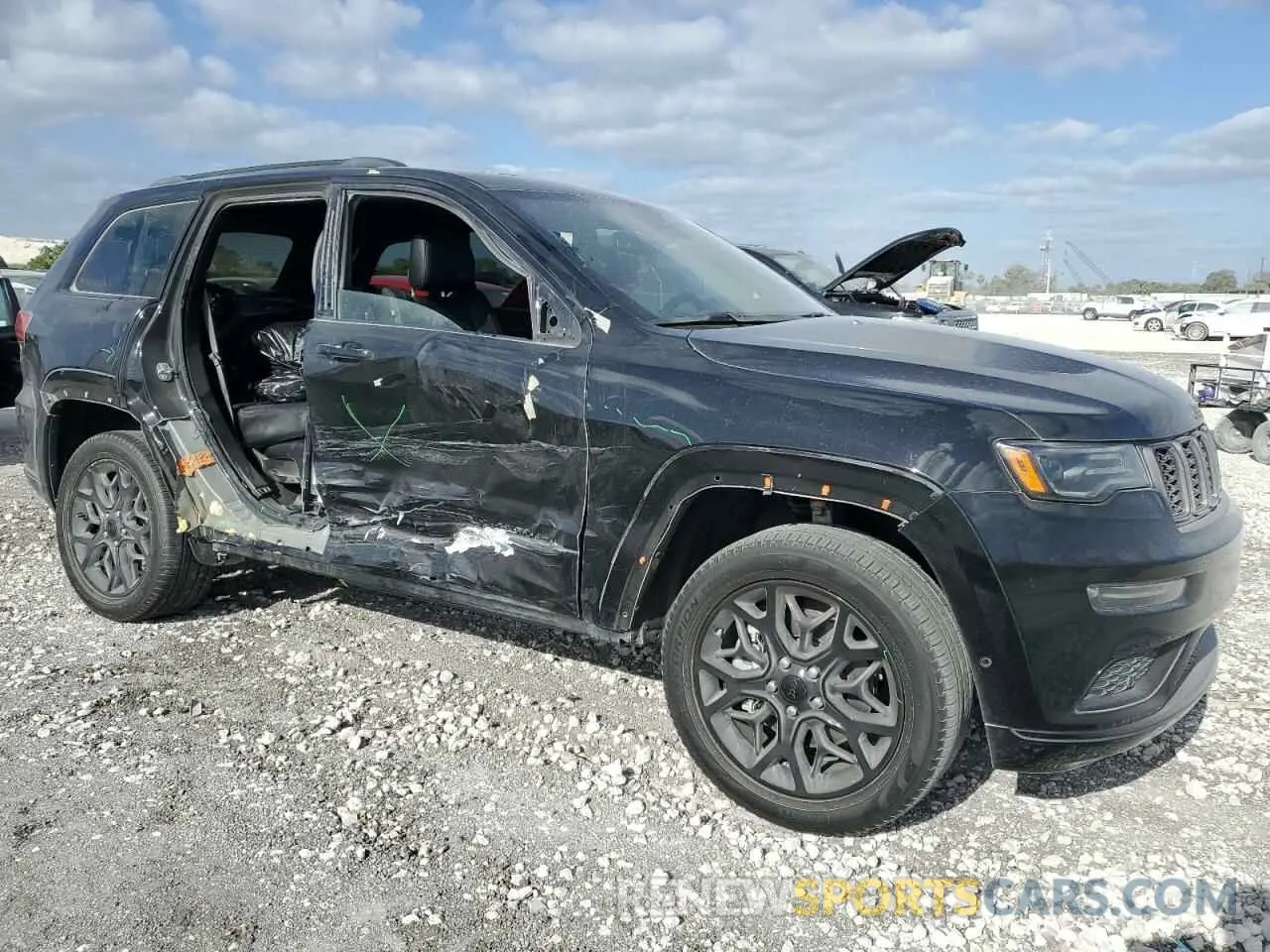 4 Photograph of a damaged car 1C4RJEBG1MC844595 JEEP GRAND CHER 2021