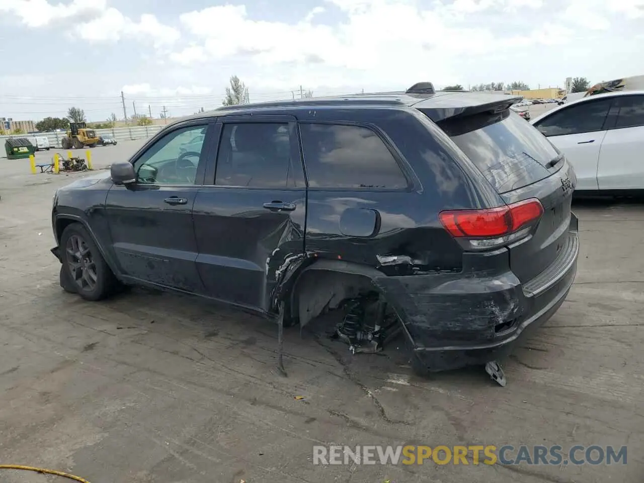 2 Фотография поврежденного автомобиля 1C4RJEBG3MC511363 JEEP GRAND CHER 2021