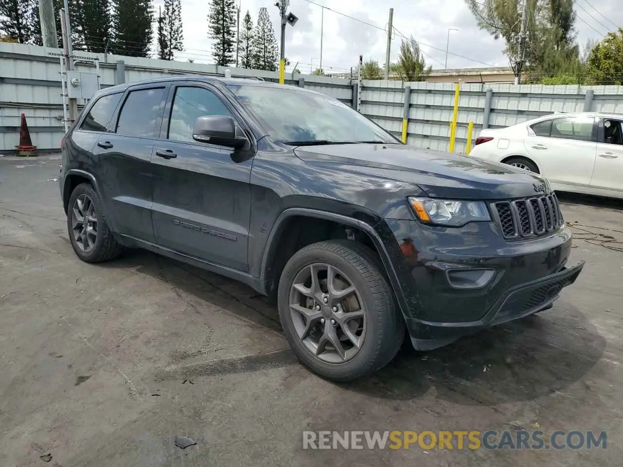 4 Фотография поврежденного автомобиля 1C4RJEBG3MC511363 JEEP GRAND CHER 2021