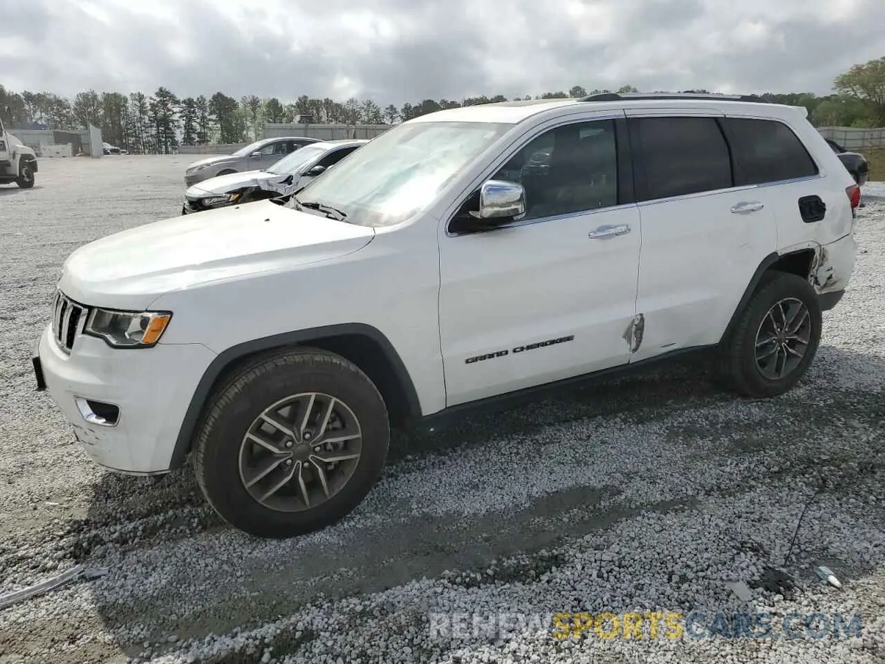 1 Photograph of a damaged car 1C4RJEBGXMC629555 JEEP GRAND CHER 2021