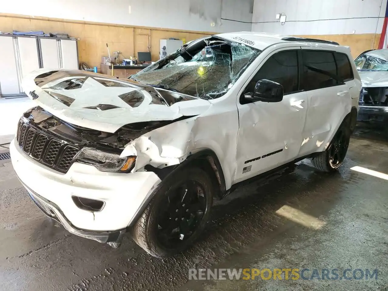 1 Photograph of a damaged car 1C4RJFAG1MC801351 JEEP GRAND CHER 2021