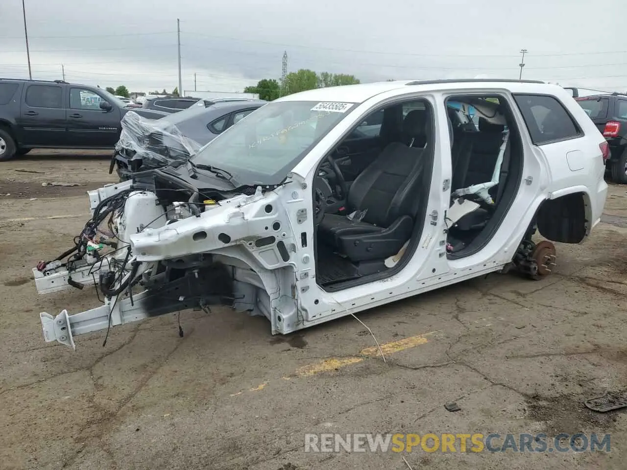 1 Photograph of a damaged car 1C4RJFAG2MC778369 JEEP GRAND CHER 2021