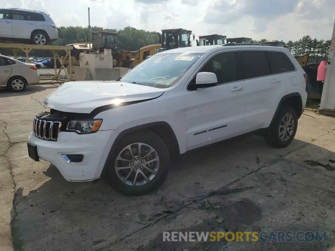 1 Photograph of a damaged car 1C4RJFAG6MC525118 JEEP GRAND CHER 2021