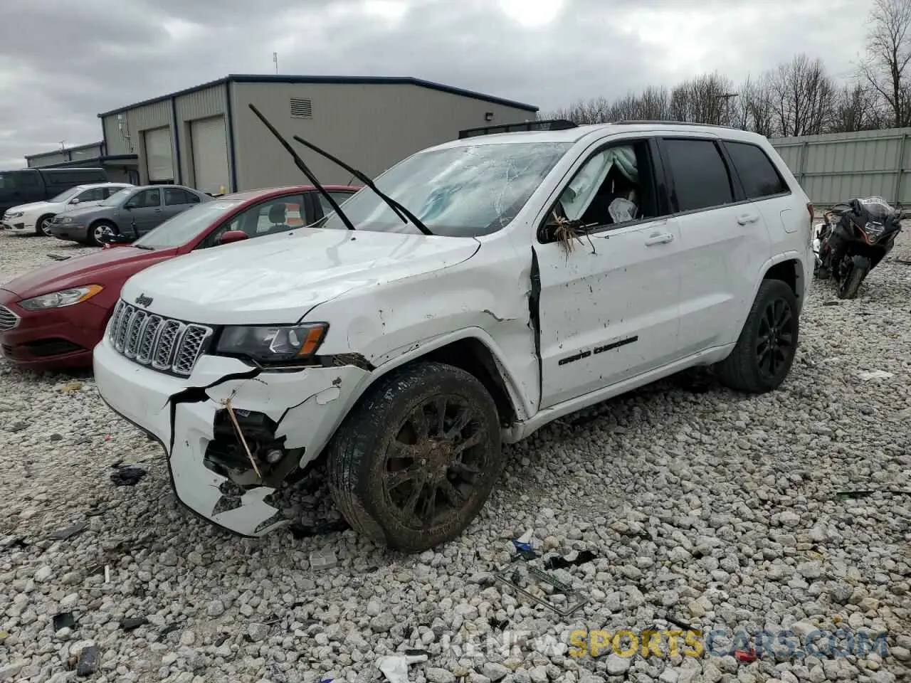 1 Photograph of a damaged car 1C4RJFAG6MC530092 JEEP GRAND CHER 2021