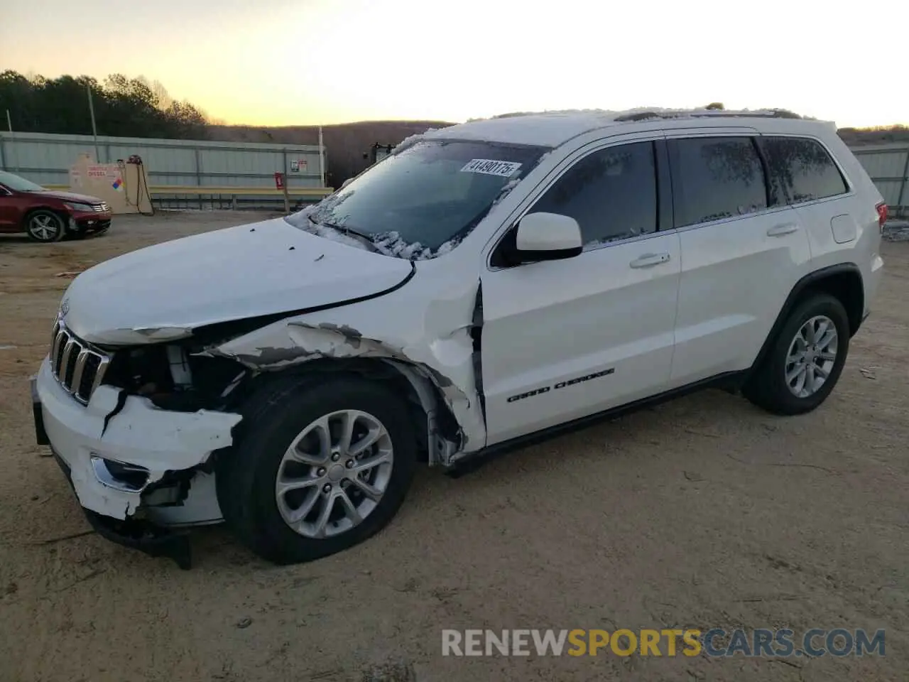 1 Photograph of a damaged car 1C4RJFAG7MC727563 JEEP GRAND CHER 2021