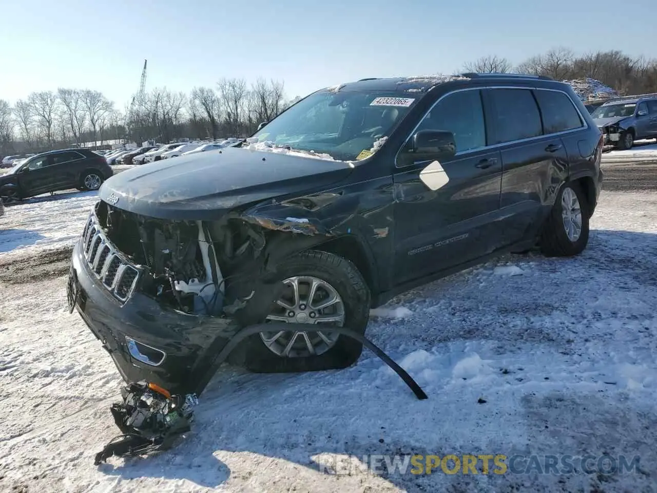 1 Photograph of a damaged car 1C4RJFAG8MC565491 JEEP GRAND CHER 2021