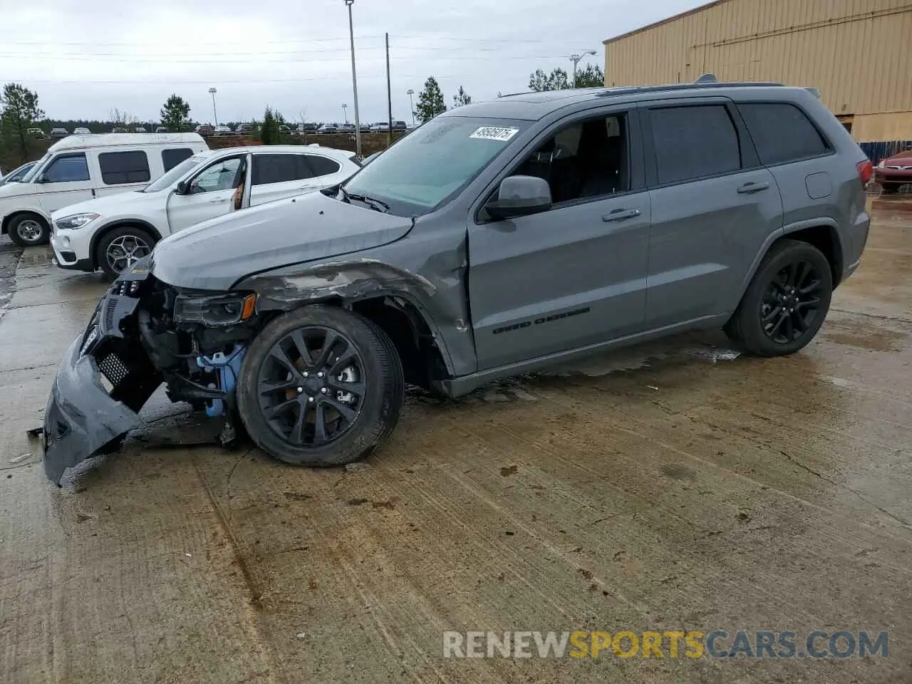 1 Photograph of a damaged car 1C4RJFAG8MC623535 JEEP GRAND CHER 2021