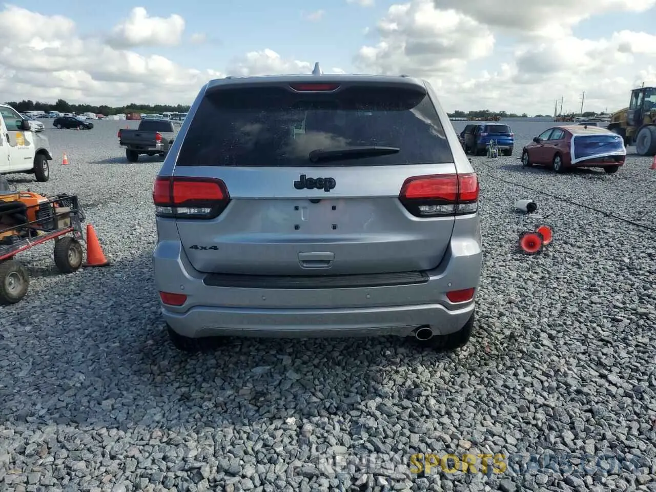 6 Photograph of a damaged car 1C4RJFAG8MC776996 JEEP GRAND CHER 2021