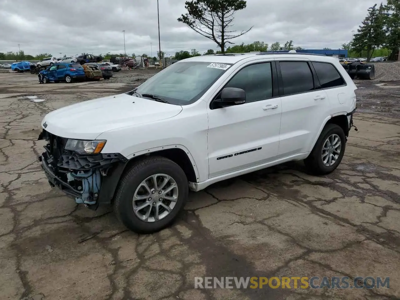 1 Фотография поврежденного автомобиля 1C4RJFBG0MC708027 JEEP GRAND CHER 2021