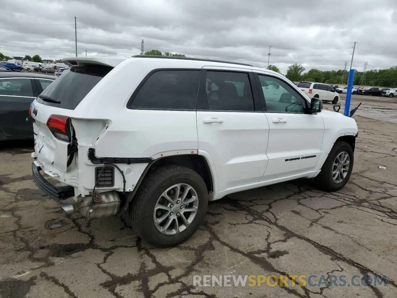 3 Фотография поврежденного автомобиля 1C4RJFBG0MC708027 JEEP GRAND CHER 2021