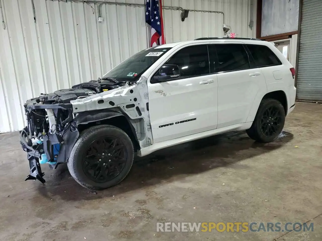 1 Photograph of a damaged car 1C4RJFBG0MC770138 JEEP GRAND CHER 2021