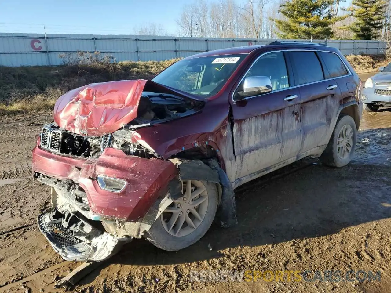 1 Photograph of a damaged car 1C4RJFBG3MC673984 JEEP GRAND CHER 2021