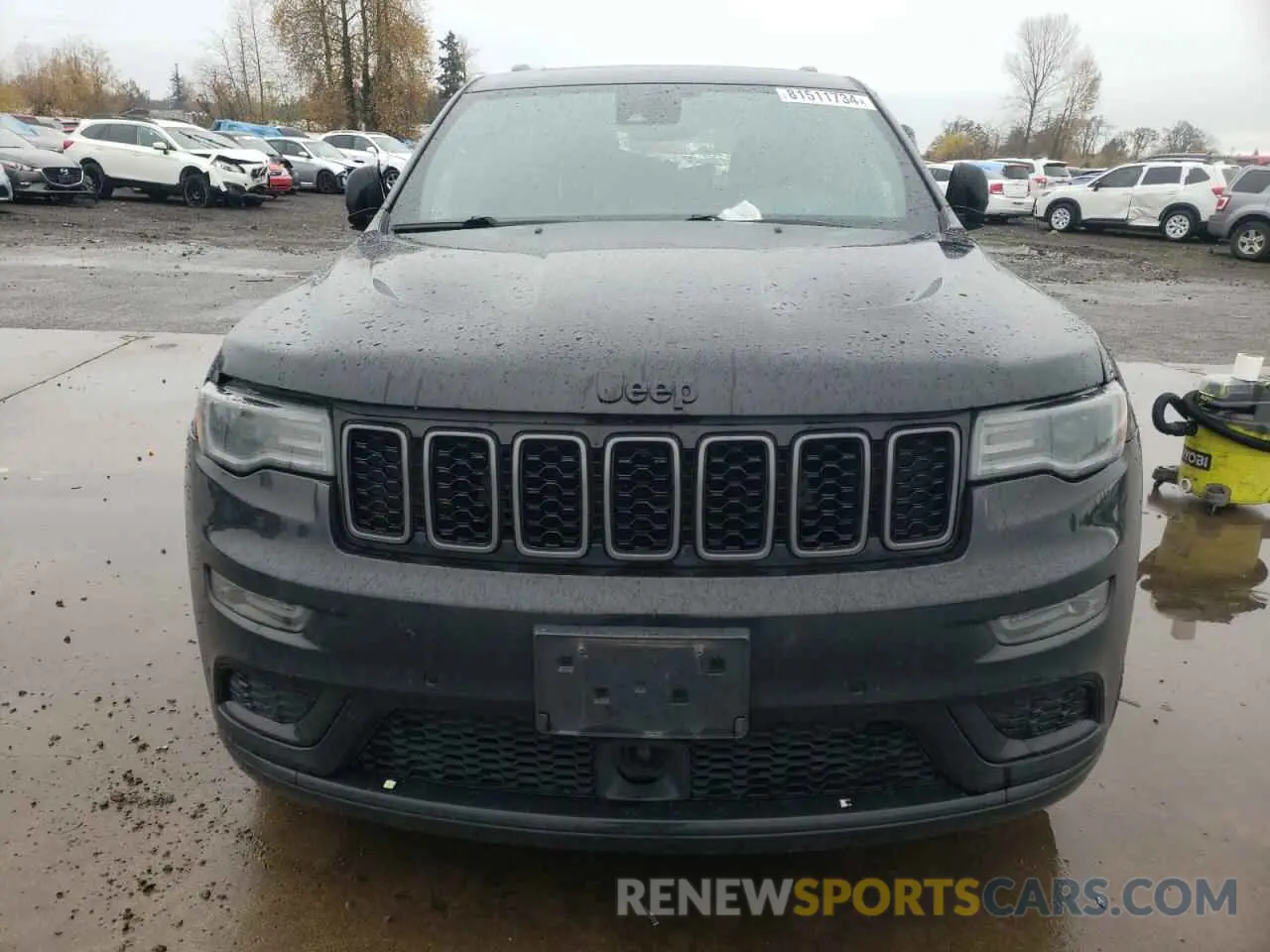 5 Фотография поврежденного автомобиля 1C4RJFBG5MC668933 JEEP GRAND CHER 2021