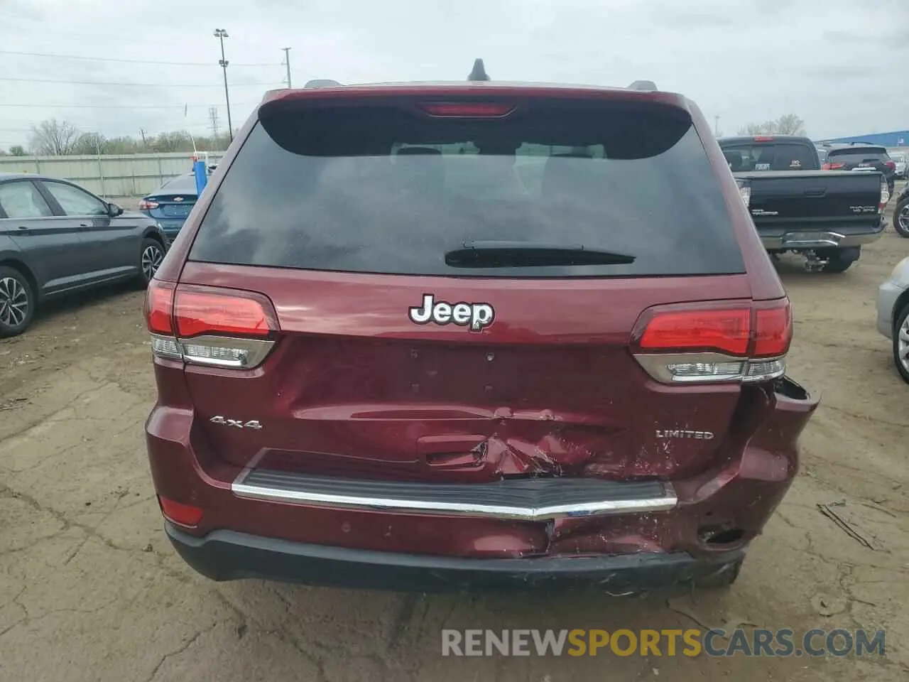 6 Photograph of a damaged car 1C4RJFBG6MC501125 JEEP GRAND CHER 2021