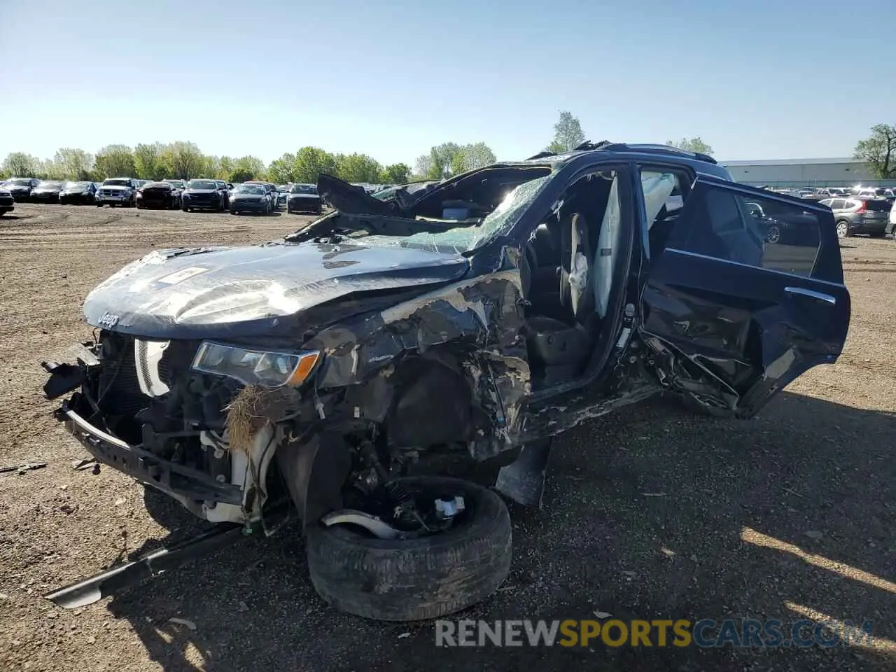 1 Photograph of a damaged car 1C4RJFBG7MC532366 JEEP GRAND CHER 2021