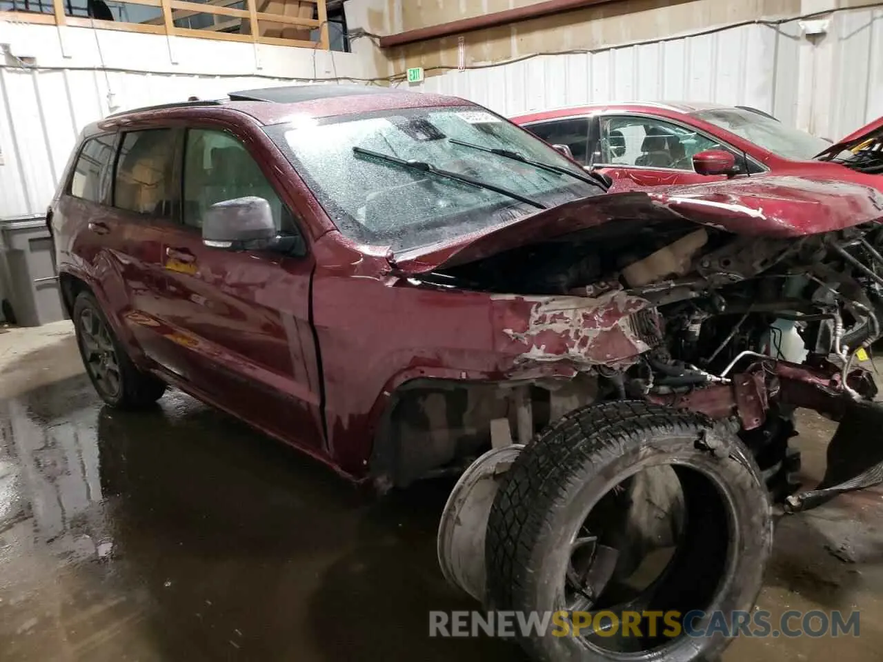 4 Фотография поврежденного автомобиля 1C4RJFBG7MC620544 JEEP GRAND CHER 2021